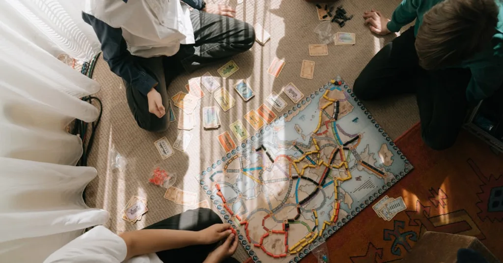 jeu pour enfants amusant et éducatif, conçu pour stimuler la créativité et le développement des petits.